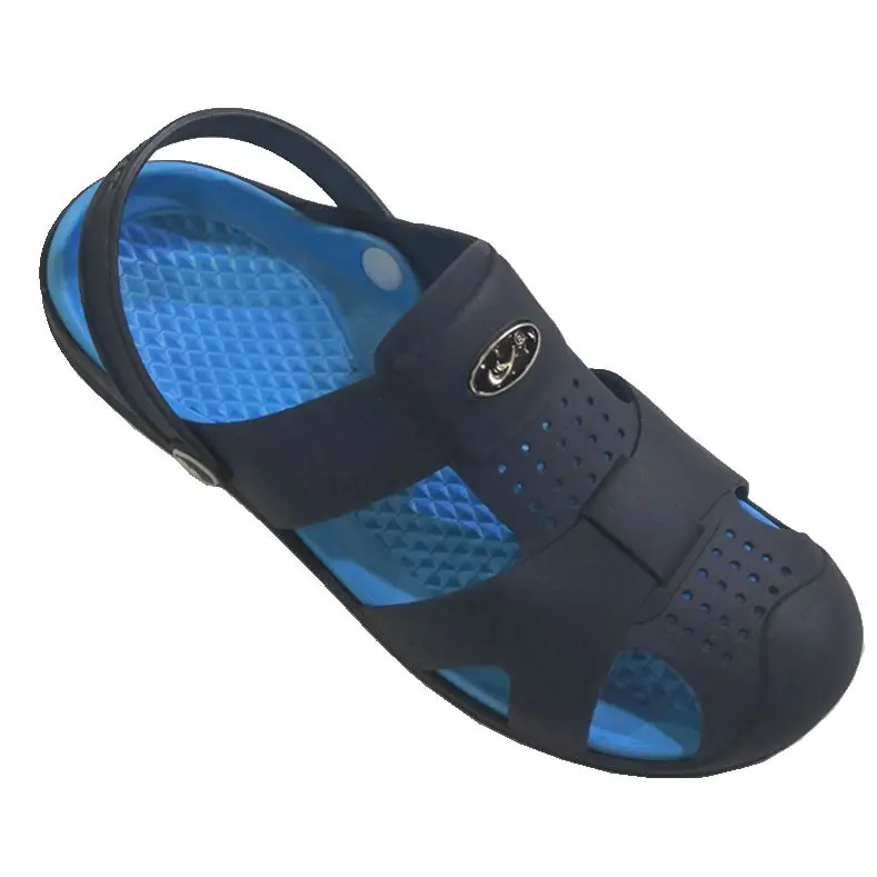 Custom Jelly Shoes Men sandal with protective toe Chinelo Sandal Karet Shoes Clogs Foam Clogs Sandale Plastique