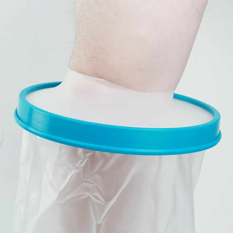 Waterproof Leg Cover Water Proof Cover Reusable Cast Cover for Shower Wound Dressing Bandages Dry  for Broken Leg  Ankle, Foot