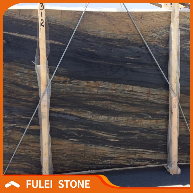 Натуральные экзотические бразильские сандаловые гранитные плиты из кожевенного кварца