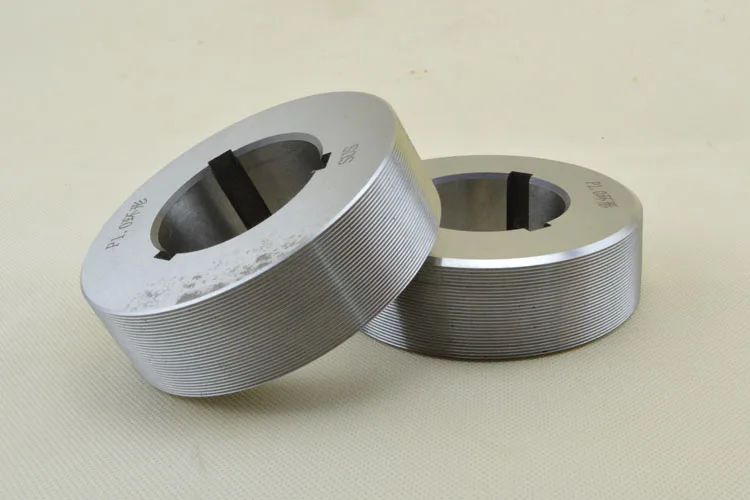Thread-Through Roller Dies Pitch 1.0P Cylindrical Thread Rolling Die for Machine Screws