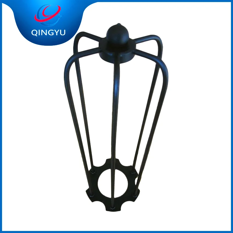 Industrial Vintage Style Light Cage Lampshade Metal Lamp Guard for Pendant String Lights