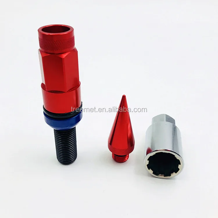 M12X1.5 M12X1.25 M14X1.25 M14X1.5 Racing Wheel Spiked Lug Nuts