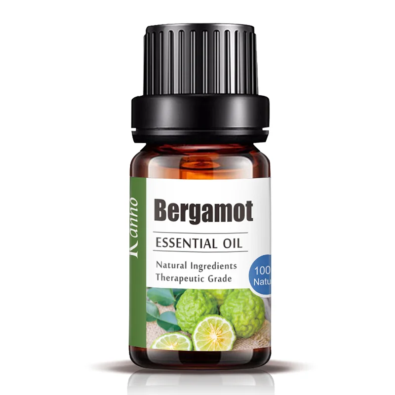 Kanho 10ml Bergamot Essential Oil Aromatherapy Oil Essential oil (new) Essential Oil Bottle Diffuser Essential Oil