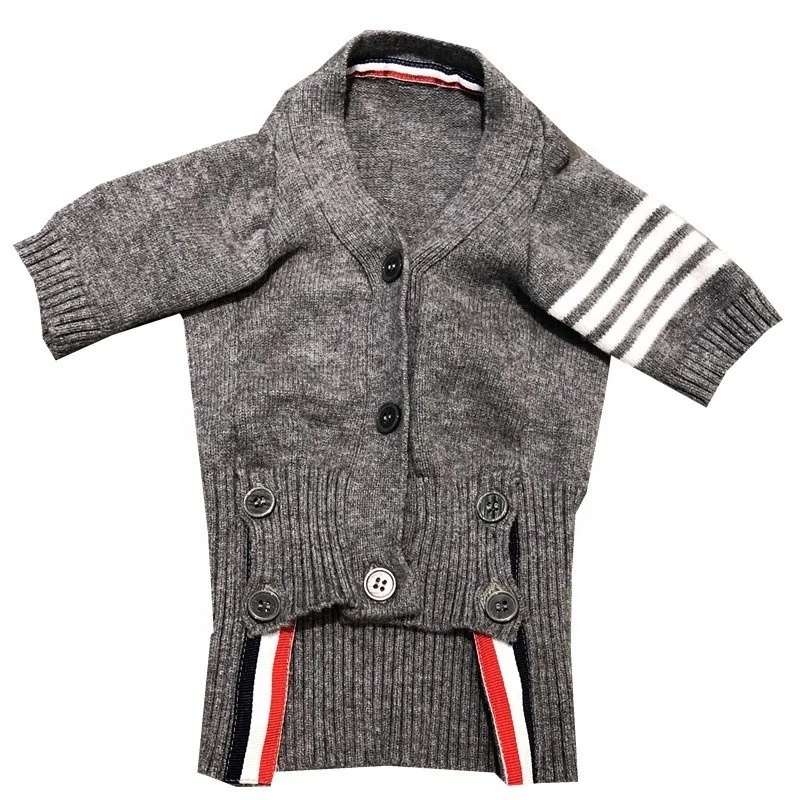 OEN/ODM, новинка весны и осени 2019, одежда для домашних животных, свитер для борьбы с Тедди, вязаный кардиган для маленькой собаки, кошки