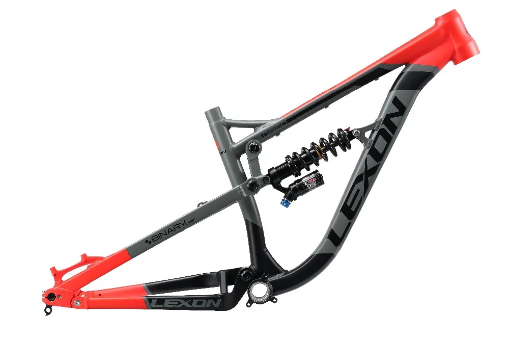 
2017 Newest LEXON D860 AL6061 Mountain Bicycle Frame/DNM Rear Shock 27.5 29 Mountain Bike Frame/DH MTB bicycle frames 