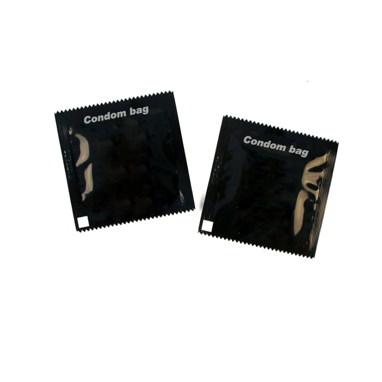 Laminated Foil and Aseptic Featur Mylar Adult Condom Bag, Condom Packaging Bag Wrapper/