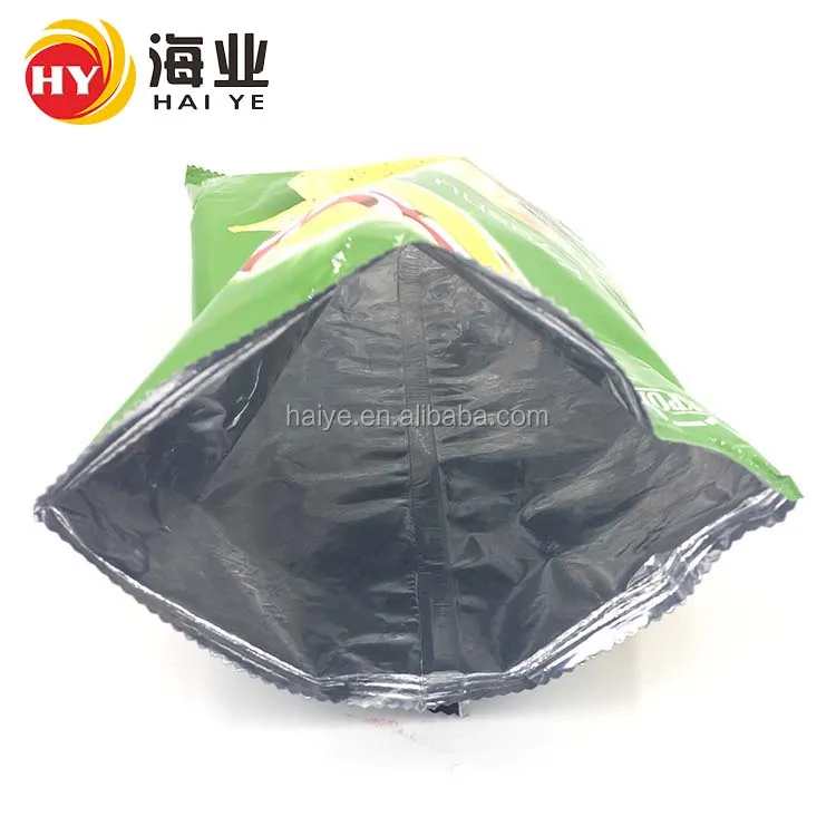 High Quality Snack Packaging Pouches Heat Seal Plastic Food Grade Package Bag For Plantain Chips