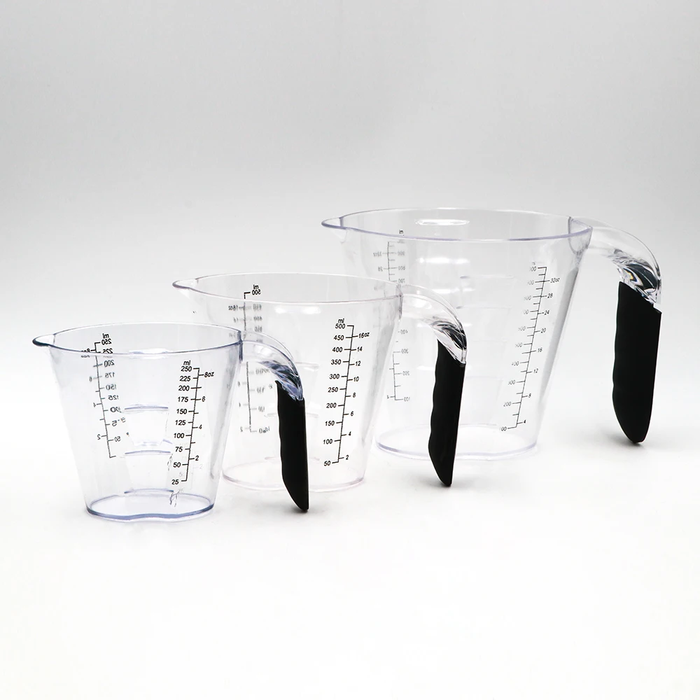 
Kitchen food 1 2 4 cup plastic measuring cup 