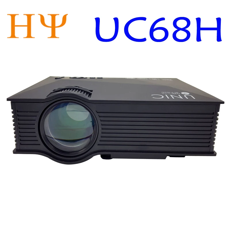 UNIC UC68H, оптовая продажа, беспроводное подключение, 110ANSI люмен, ЖК-проектор, Wi-Fi проектор, портативный проектор UC68 unic uc46