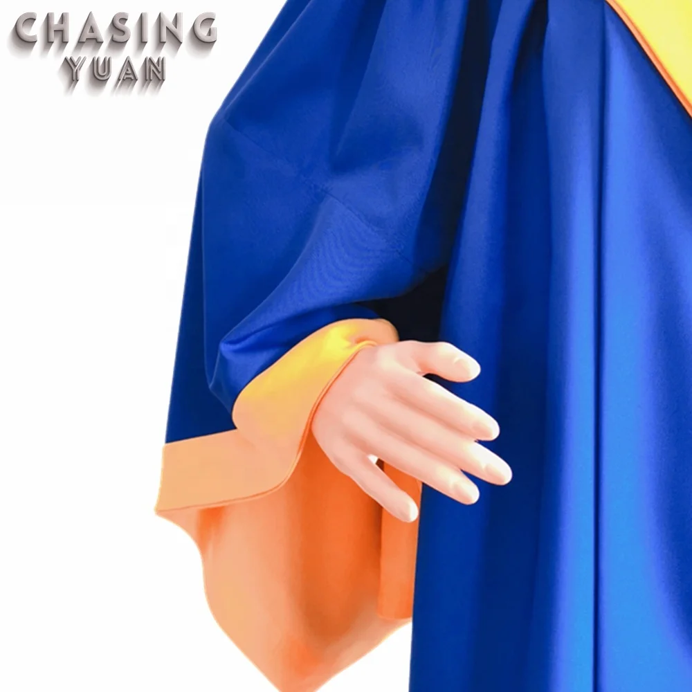 Unisex Modern Church Choir Robes Designs with a Reversible Stole