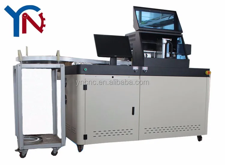ЧПУ, автоматические стальные алюминиевый профиль станок для гибки с YaKo motor and driver