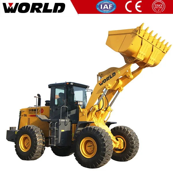 CE Approved 5 Ton Wheel loader with 3 m3 bucket for Sale