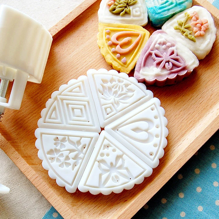 Autumn Festival Hand-Pressure Moon Cake Mould