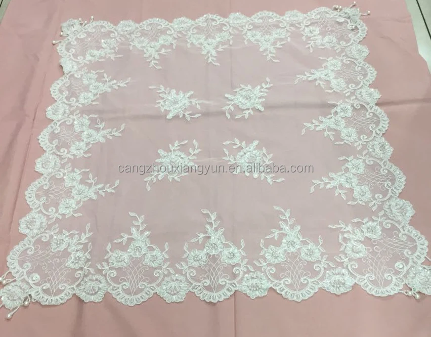Beaded Organza Lace tablecloth