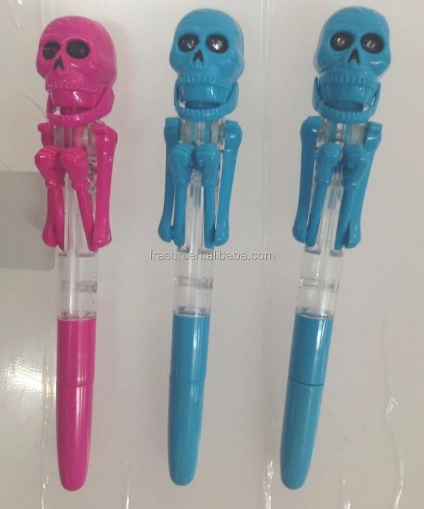Skeleton Boxing Pen/Skull Skeleton Boxing Ballpoint Pen/Halloween Skeleton Pen