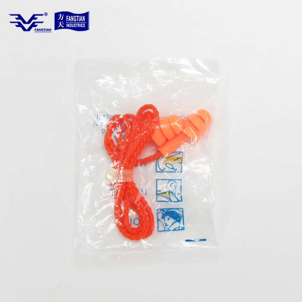 
Excellent Performance Silicone gel Earplugs For Noise Reduction corded earplug 