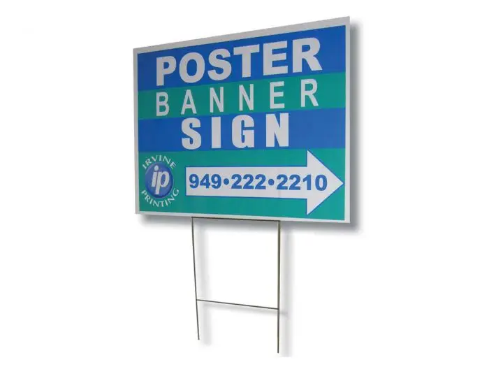 Manufacturer customized high quality plastic corflute  sheet pp blank yard signs