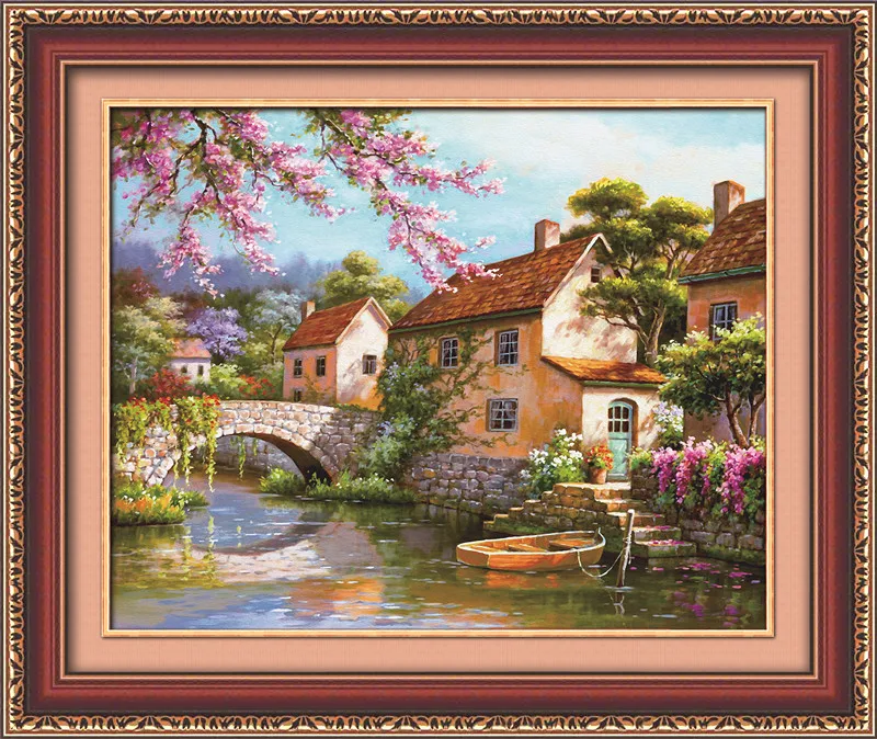 New 5d magic square diamond painting fairy tale home wall decoration