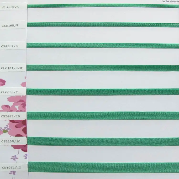 7mm narrow brushed elastic bra strap bra elastic tape