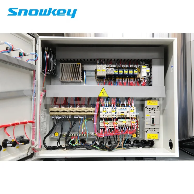 
Snowkey 2 ton Sea Salt Water Flake Ice Maker On-Board for Fishery 