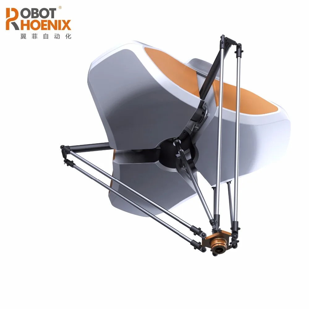 high speed pick and place delta industrial manipulator robot for industrial sorting and picking