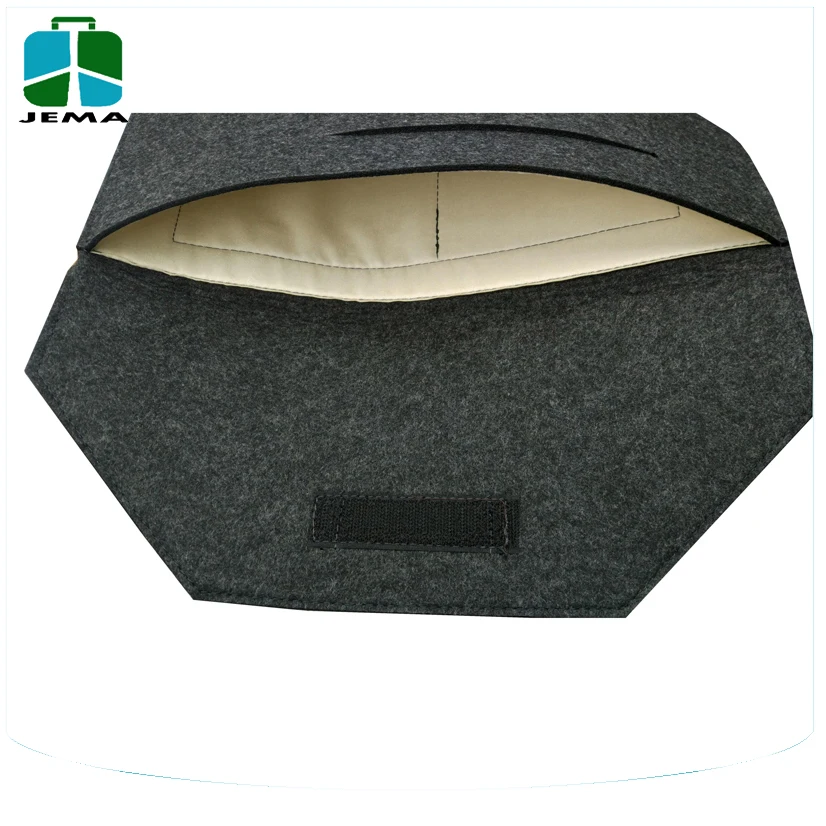 Новое поступление дизайнерский черный фетровый чехол для ноутбука 13