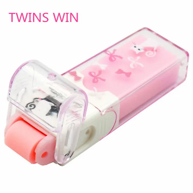 japanese Custom shape promotional cheap stationery 6pcs/pack cartoon cute pencil rubber erasers for kids 507