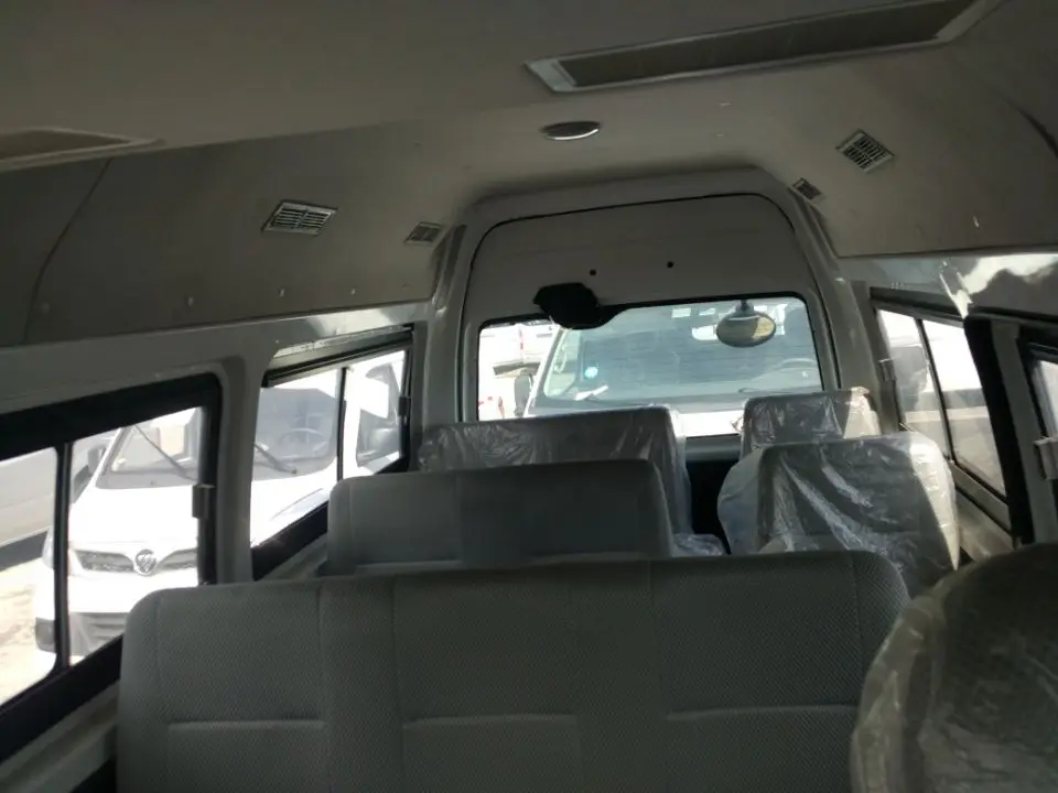 2016/2017/Stock Foton mini bus Low price 15 seats gasoline engine mini van / mini bus for sale