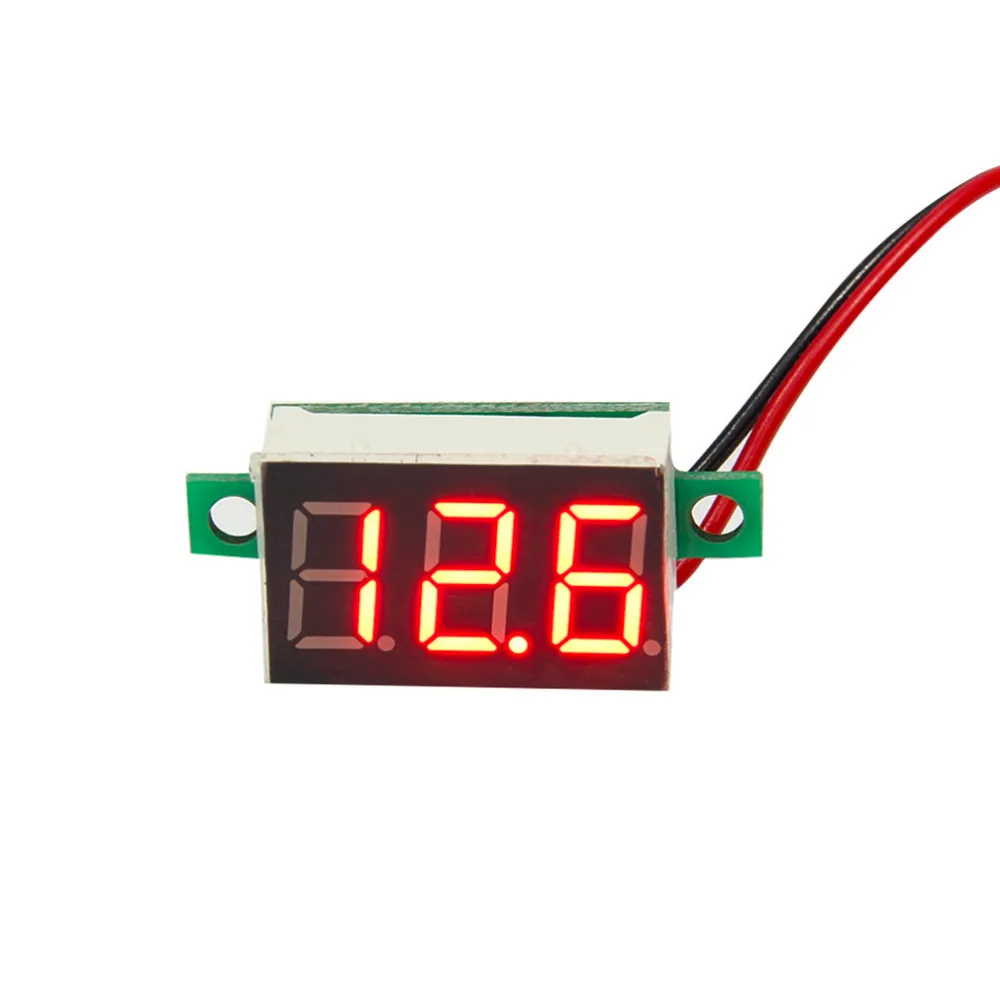 Popular LCD digital voltmeter ammeter voltimetro Red LED Amp amperimetro Volt Meter Gauge voltage meter DC