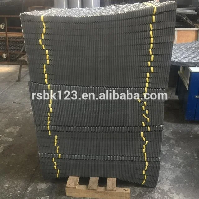High quality PVC film fill pack,Corrosion preventive 1000*850mm cooling tower infill media