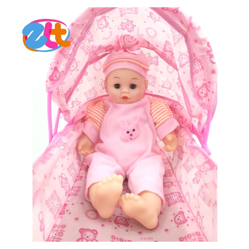 Funny trolley toy baby doll stroller for kids