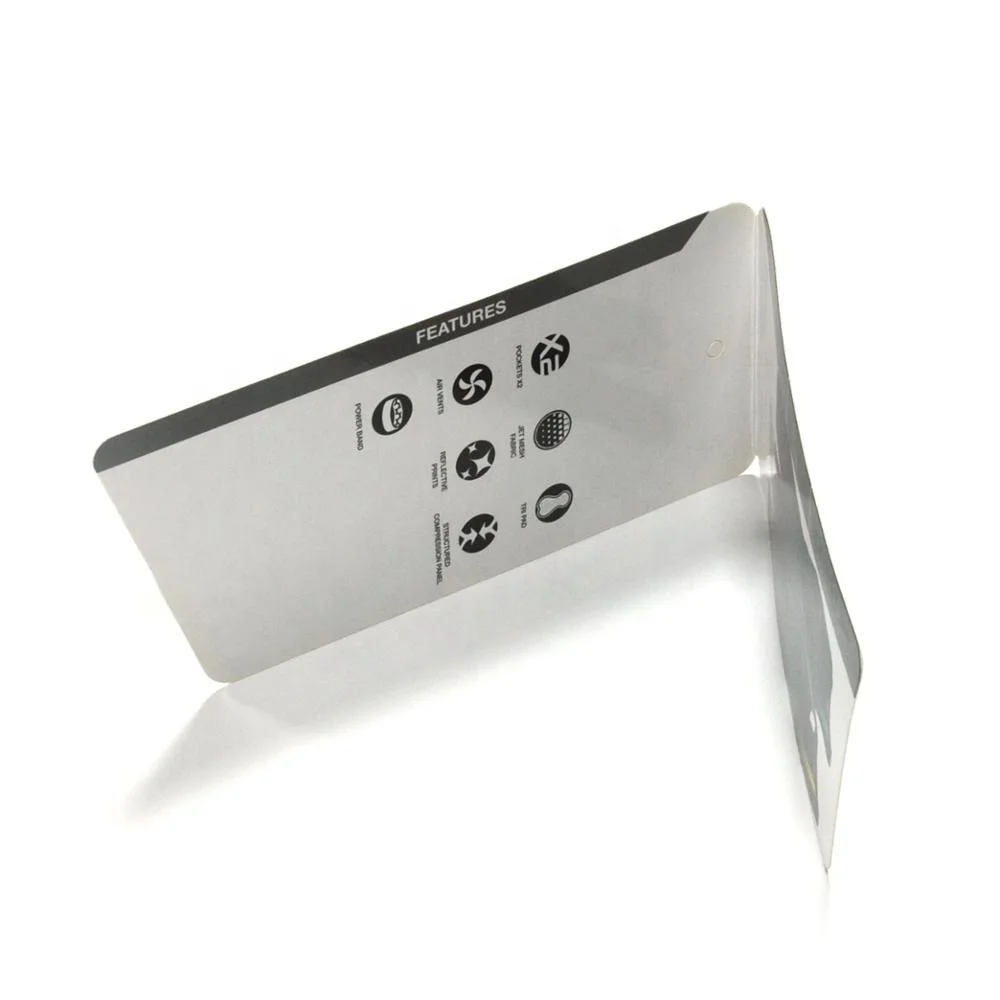 
Wholesale custom logo printing socks label, folded paper hang tags for socks 