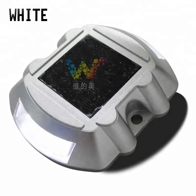 Die-casting Aluminum reflector road stud solar warning road marker