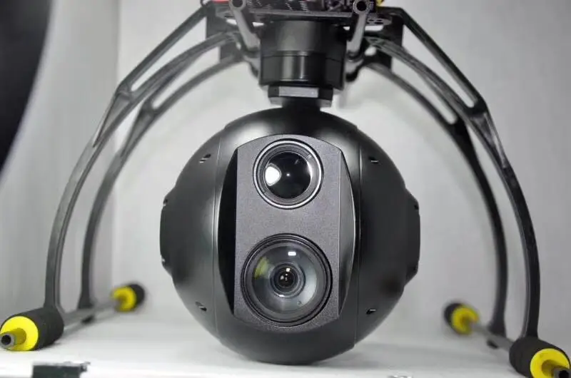 
30X zoom camera EO/IR Dual Sensor Night Vision and Gimbal with Track Module for UAV Gimbal Camera Payload 