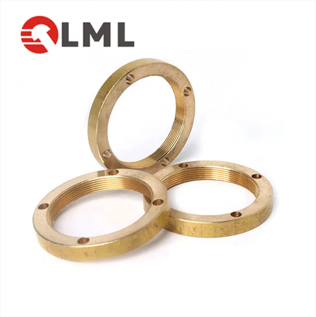 Custom High Quality Competitive Price Different Sizes Colored Brass Ring Shim Washers M6x12x0,5 Factory From China