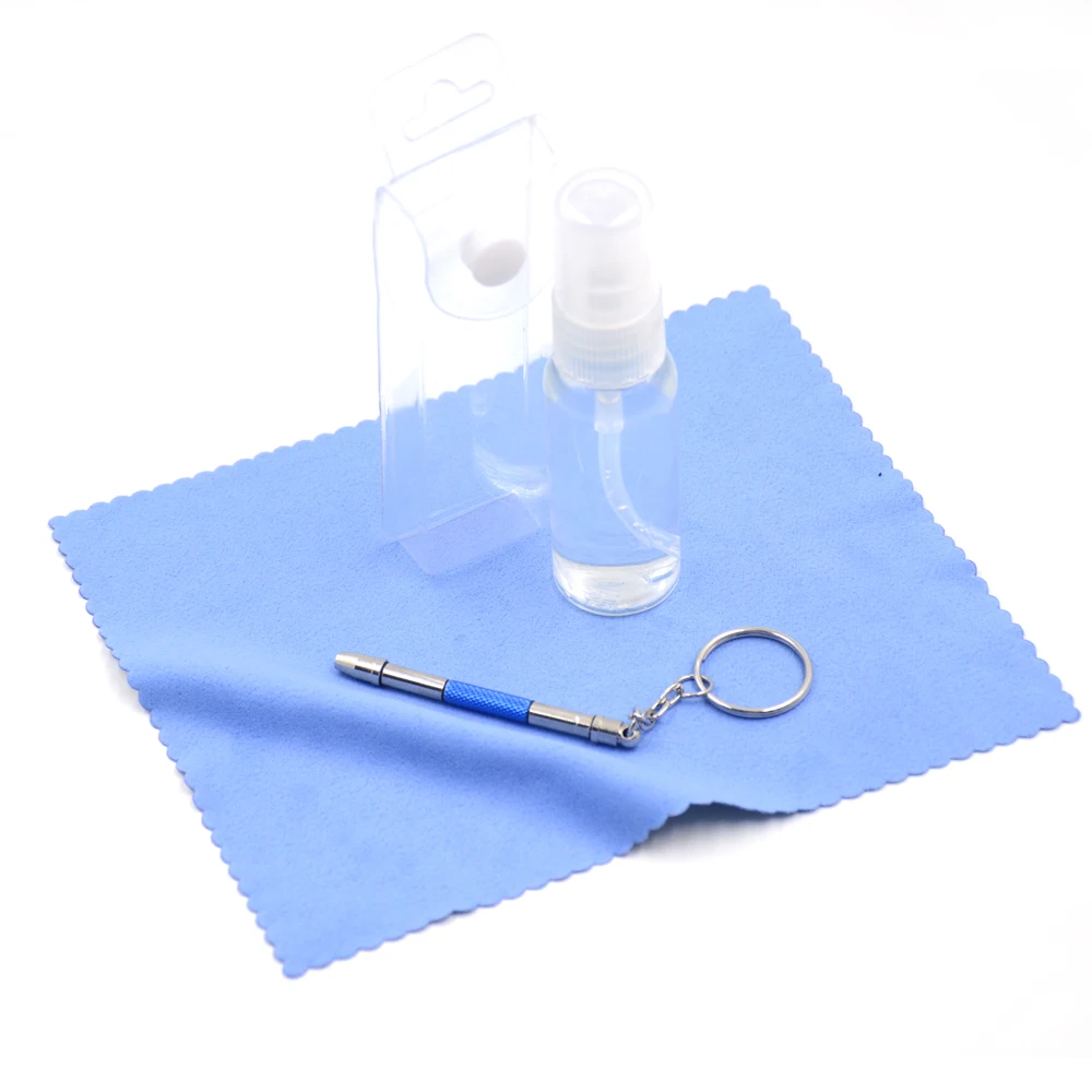 Custom multifungsional lens cleaning kit spray cleaner for glasses