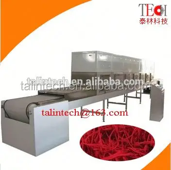 belt tunnel dryer ,Microwave herbs Sterilizer