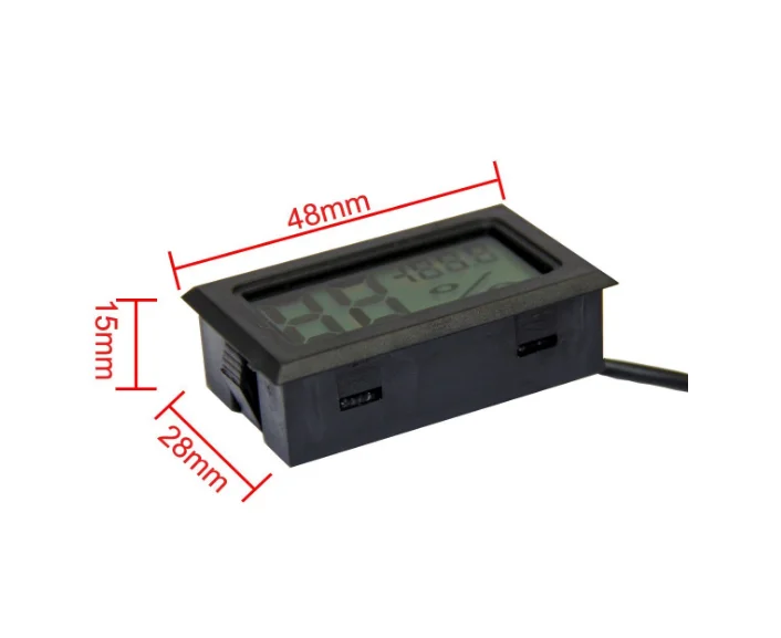 Mini Embedded High Accuracy Digital Chicken Egg Incubator Thermometer With Hygrometer