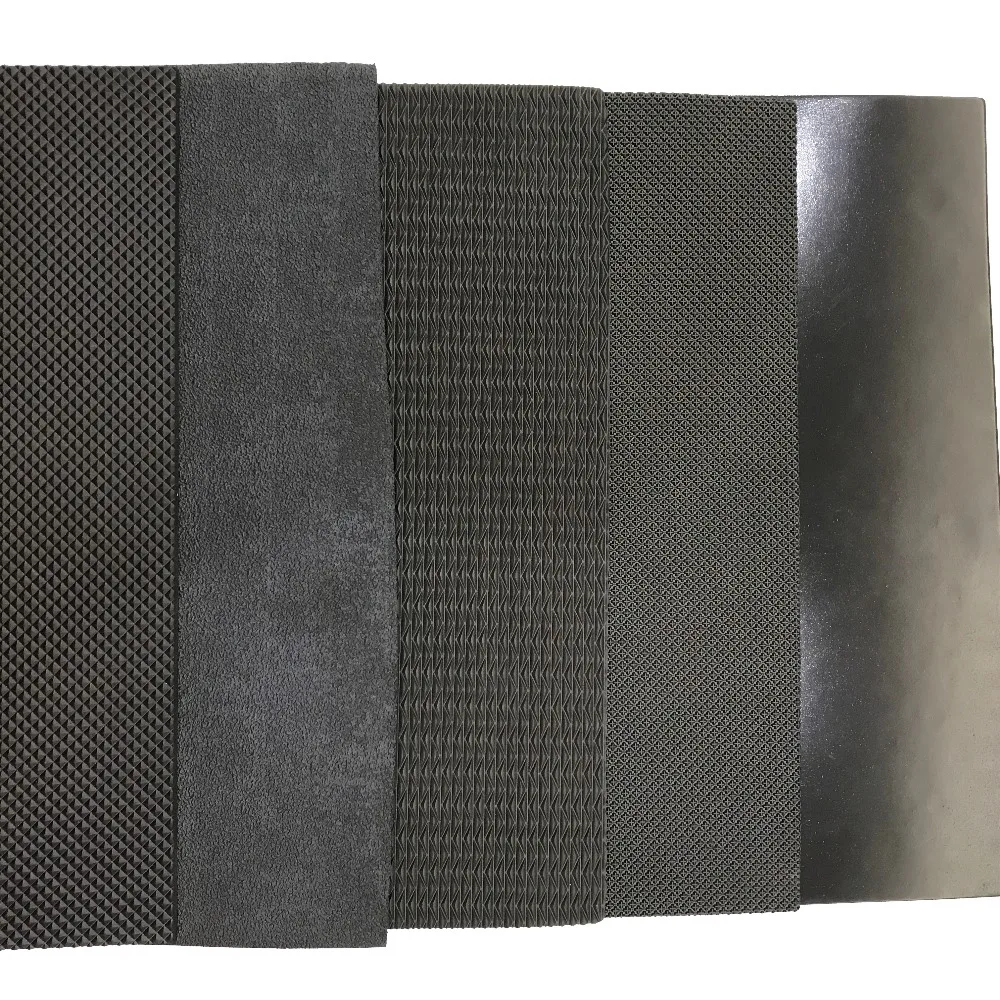 inexpensive high quality neolite rubber sheet black matt/shiny for shoe making material
