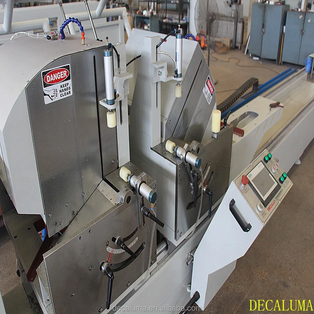 Aluminium Profile Cutting Machine Double Head Mitre CNC Saw Cutting Machine