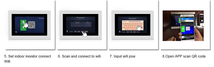 Bcomtech Smart TCP/IP SIP video doorbell system
