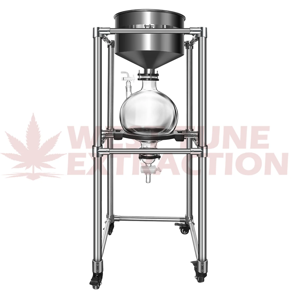 Заводская цена, WTVF-10 10L, нержавеющая сталь, вращающийся Вакуумный Барабанный Фильтр для индустрии экстракции конопли CBD