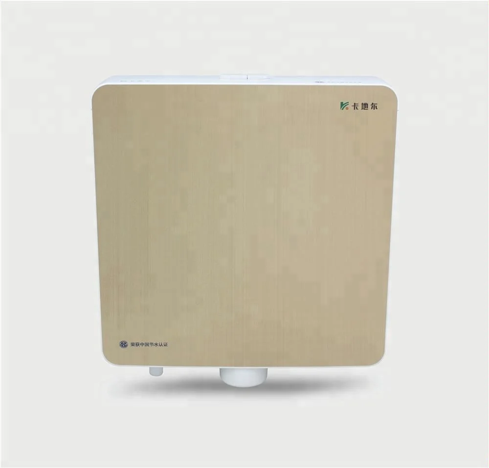 Bathroom super slim toilet flush cistern tank systems for squat pan
