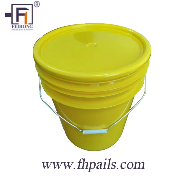  Дешевая цена пластиковый водяной барабан 5 галлонов/ведро с крышкой