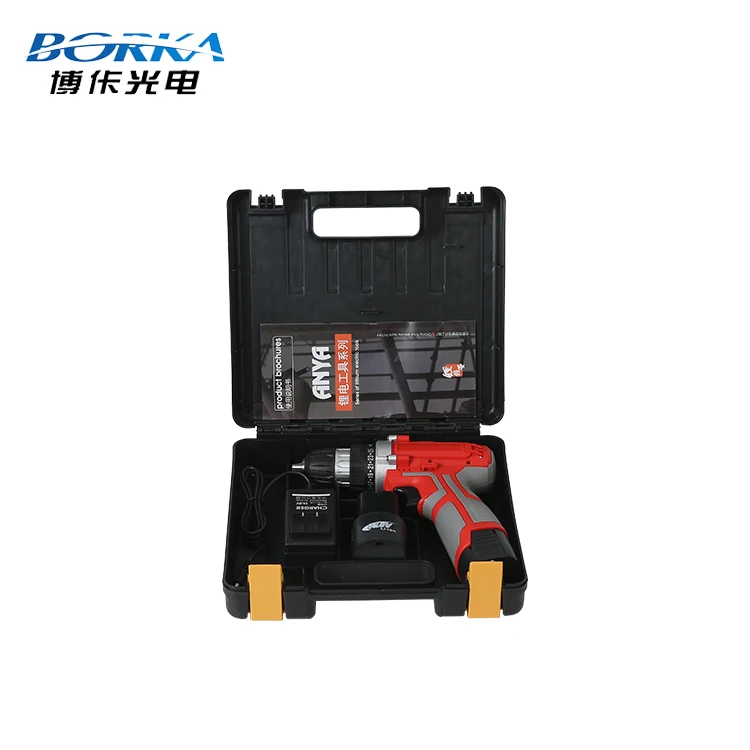 
16.8V Cordless Driver Drill Household Multi-Functional Impact Li-Ion Drill Cordless Screwdriver Set 