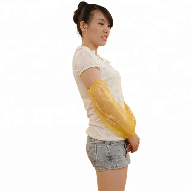
Disposable PE Sleeve Cover plastic sleeve oversleeve, arm cover 