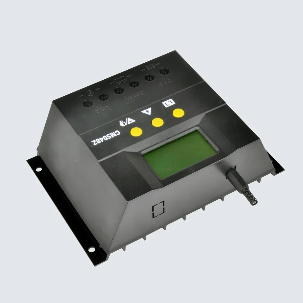 12V 24V 48v manual PWM solar charge controller 60 amp