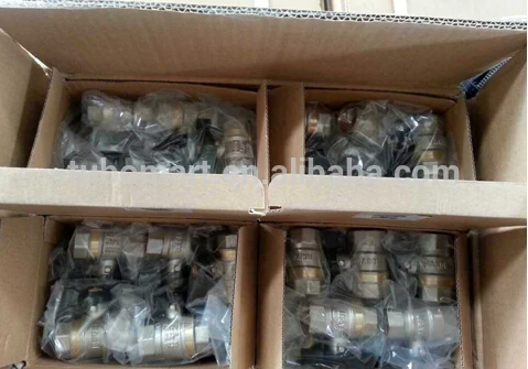 Кованый медный шаровой клапан, латунь OEM, латунный клапан PN25 1/2 дюйма, клапан горячей воды, завод OEM