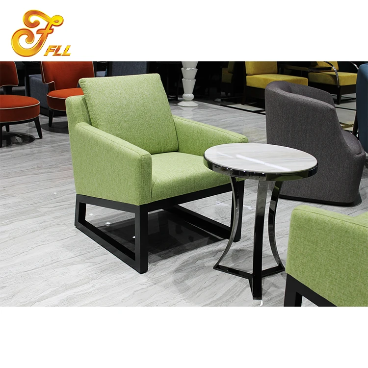 
Hotel modern sofa fabric bedroom furniture sofa 