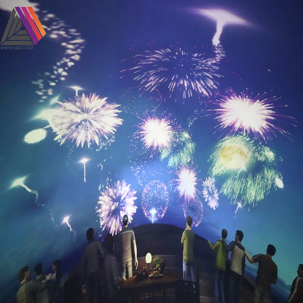 Entertainment vr Amusement Theme Park Mars Theme Dome Theater Cinema Geodesic Dome Theater System